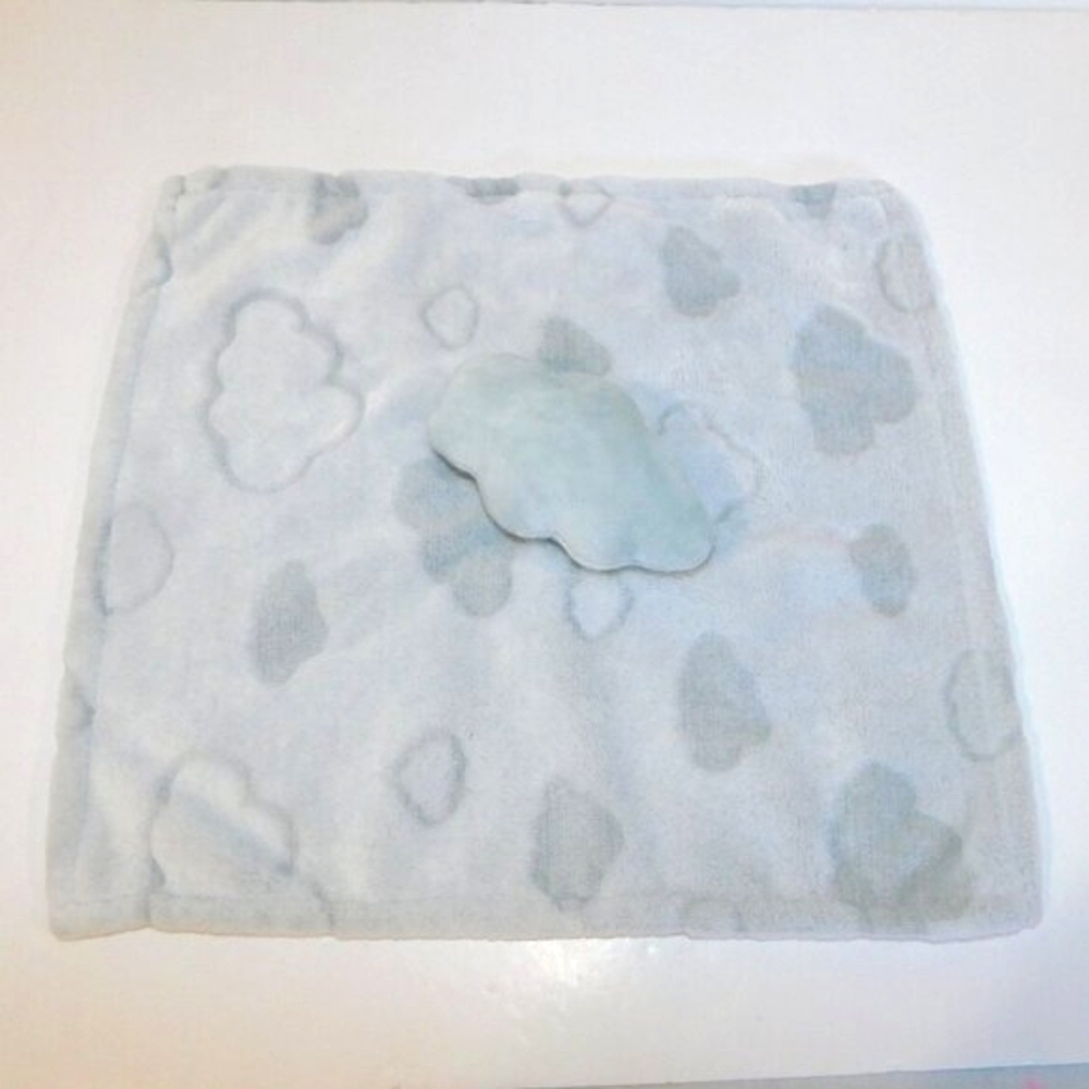 Buba Baby Gray Cloud Plush Security blanket baby lovey nunu Soother Comforter